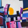 Peinture acrylique abstraite Ciaran et Domingo par Henry Bartonnier