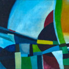 Peinture acrylique et cendres sur bois Burnt par Henry Bartonnier